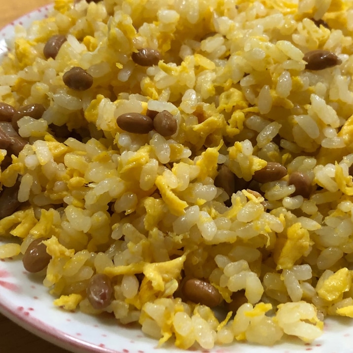 また食べたくなる納豆チャーハン